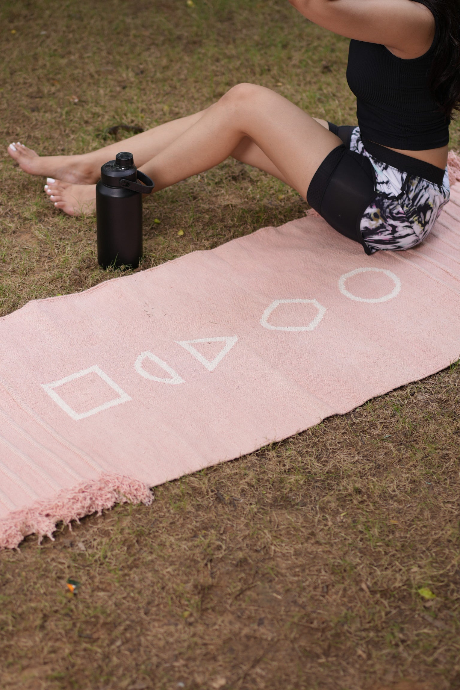 Jeeva Indian Madder Five Elements Yoga Mat, YM17