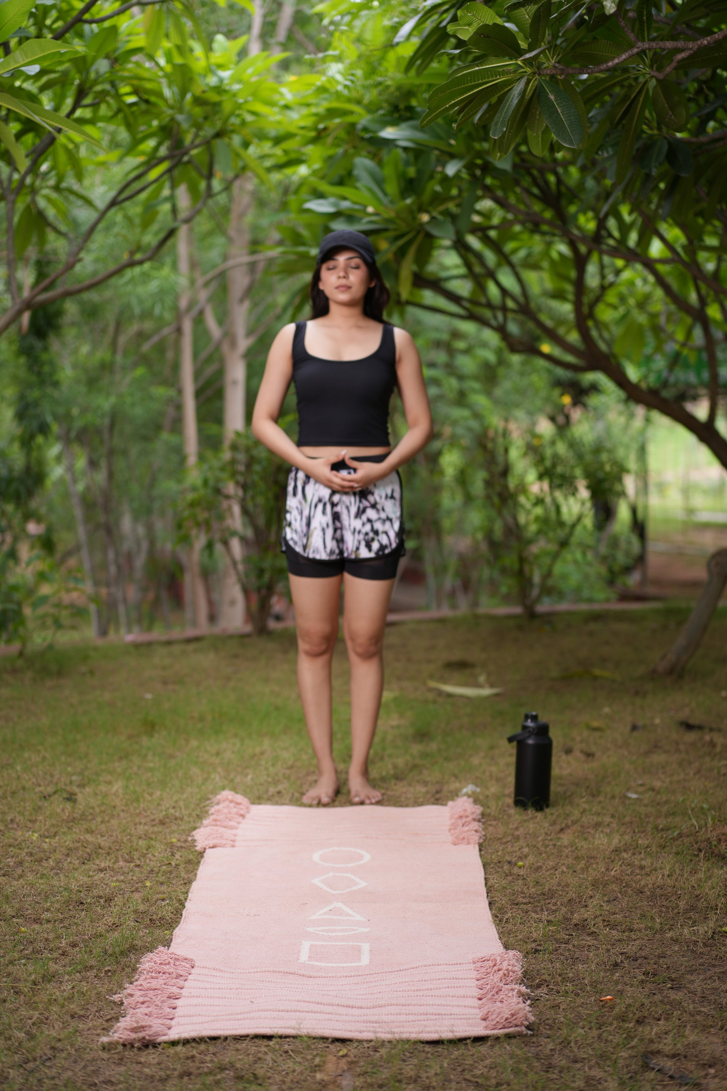 Jeeva Indian Madder Five Elements Yoga Mat, YM17