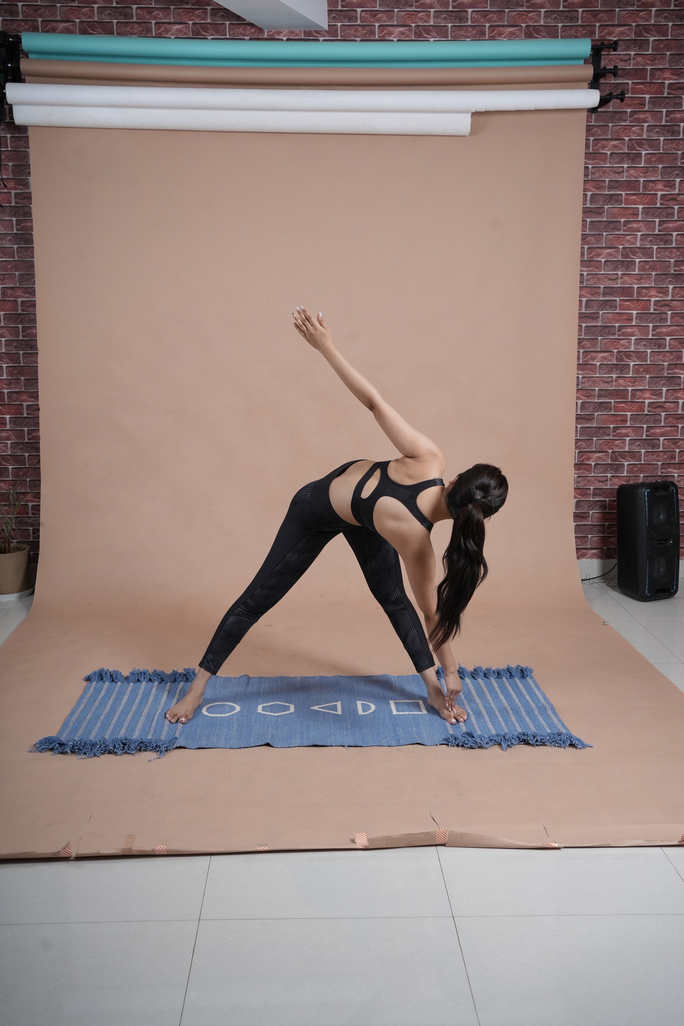 Jeeva Indigo Five Elements Yoga Mat, YM21