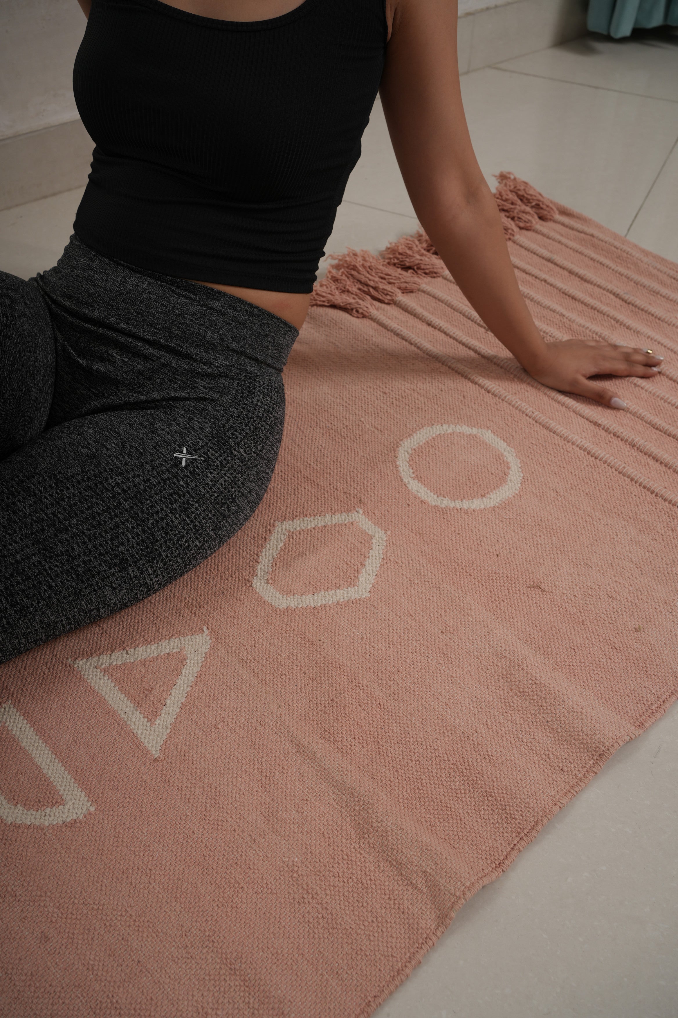 Jeeva Indian Madder Five Elements Yoga Mat, YM17